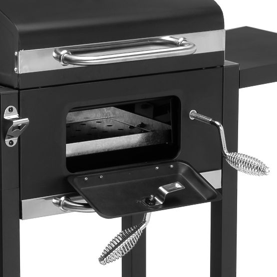 Vrtni ogleni žar CARBON črn