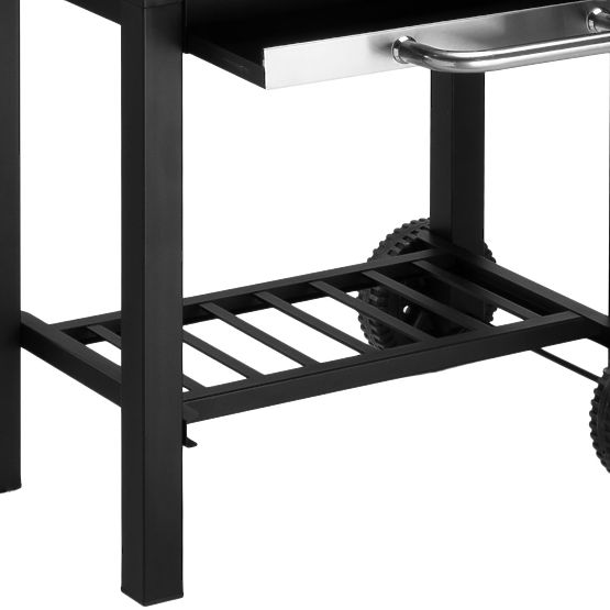 Vrtni ogleni žar CARBON črn