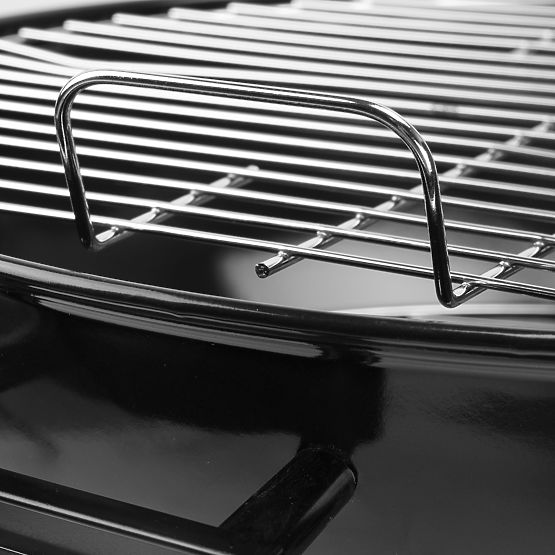 Vrtni ogleni žar RUND črn