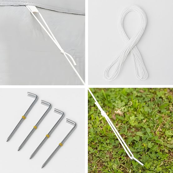 Vrtni paviljonski šotor 3x3 m z avtomatsko zložljivo streho za vrt na teraso MultiGarden