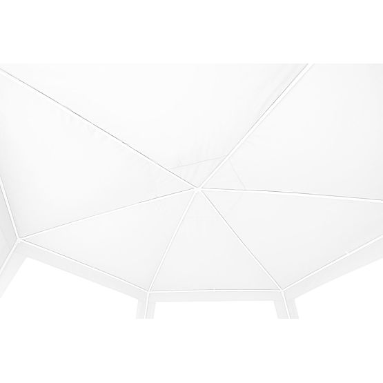 Vrtni poslovni paviljonski šotor 2x2x2 m z mrežo proti komarjem bel MultiGarden