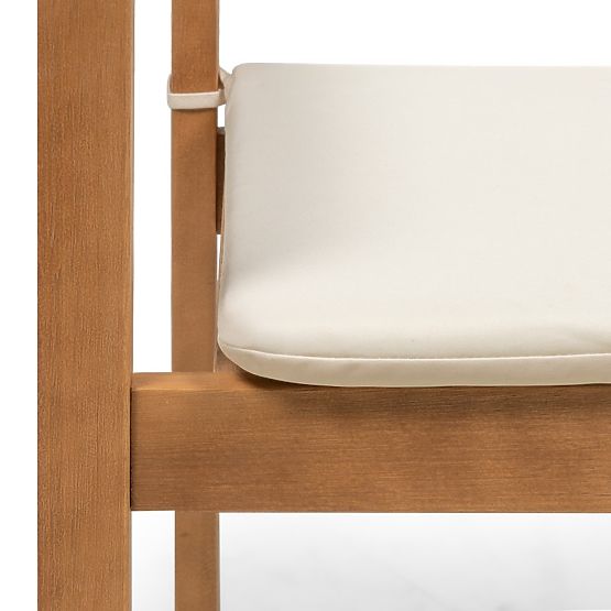 Vrtni stol Familis ll evkaliptov les FSC, videz tika, bež