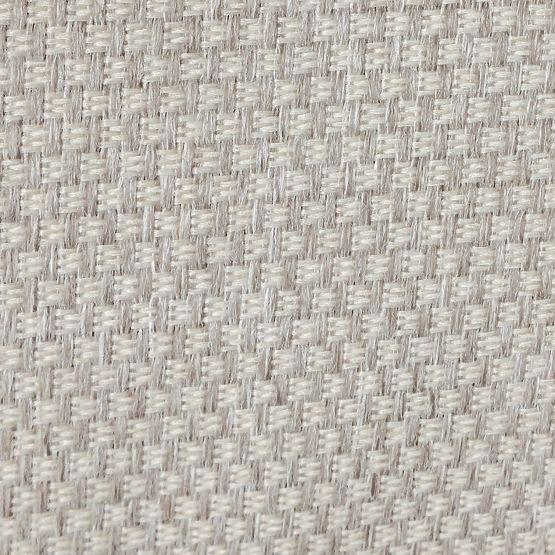 Vrtni stol Japori aluminijast, svetlo bež, zaobljen