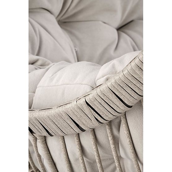 Vrtni stol RASMUS, svetlo siva (3p=1ks)