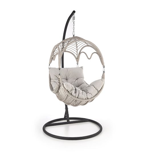 Vrtni stol RASMUS, svetlo siva (3p=1ks)