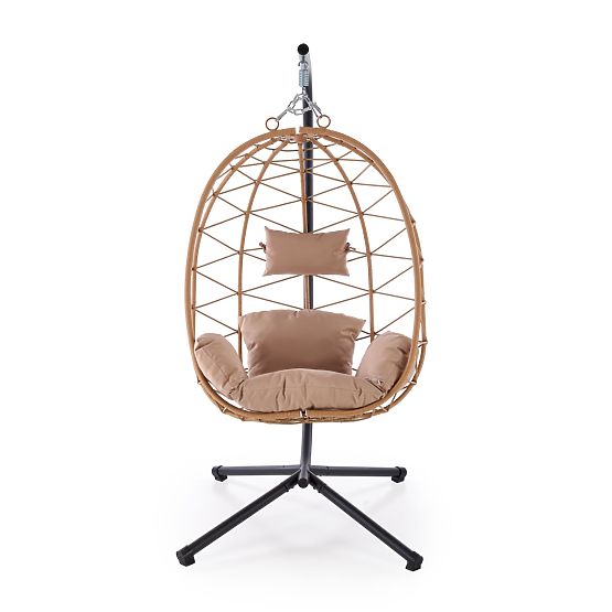 Vrtni stol SNAKE, naravni / bež