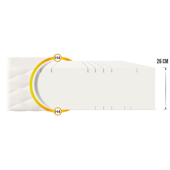 Vzmetnica Goya Max Plus iz pene 160 x 200 cm