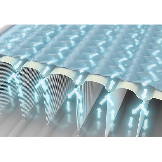 Vzmetnica postelja 236x152cm s črpalko za 2 osebi DELUXE 64448ND