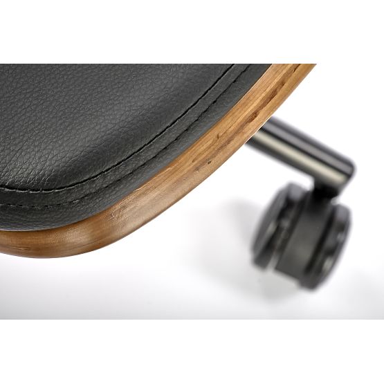 WEBER pisarniški stol oreh / črna