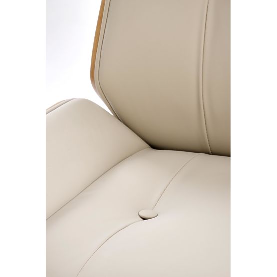 WEBSTER pisarniški stol oreh/bež