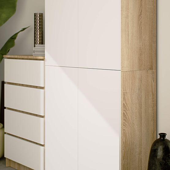 ZAPRTI REGAL R80 2D 8P CLP HRAST SONOMA / BELA