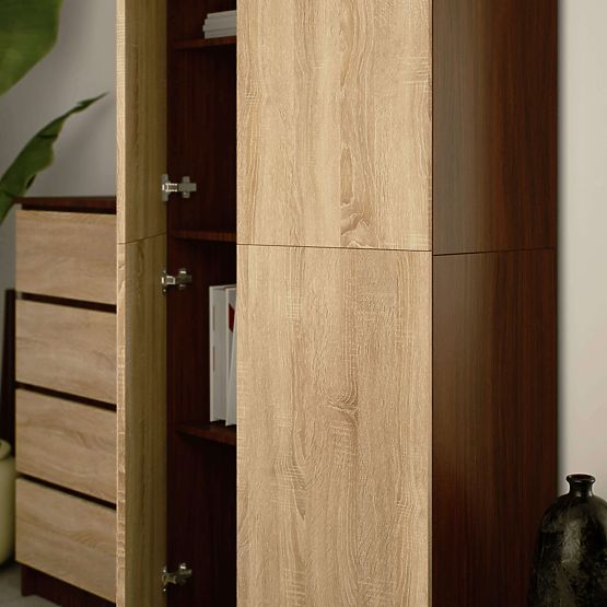 ZAPRTI REGAL R80 2D 8P CLP WENGE / SONOMA