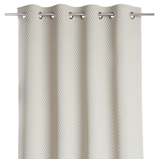 Zaves CLEAR barva kapučino tiskani motiv boho stil klasičen srebrne kovinske obročki