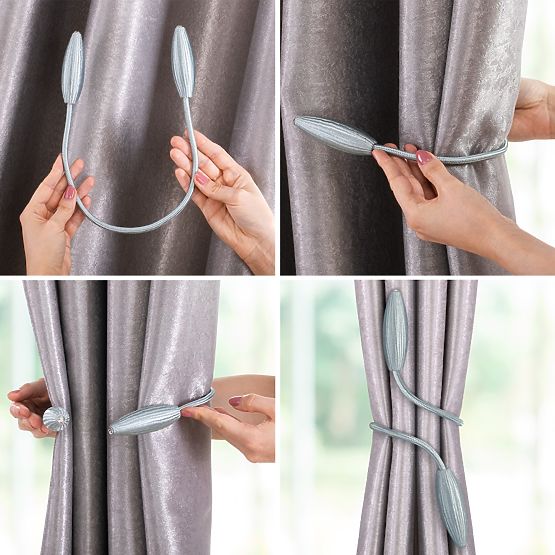 Zavese - dodatki BRAMPTON barva lila ameliahome