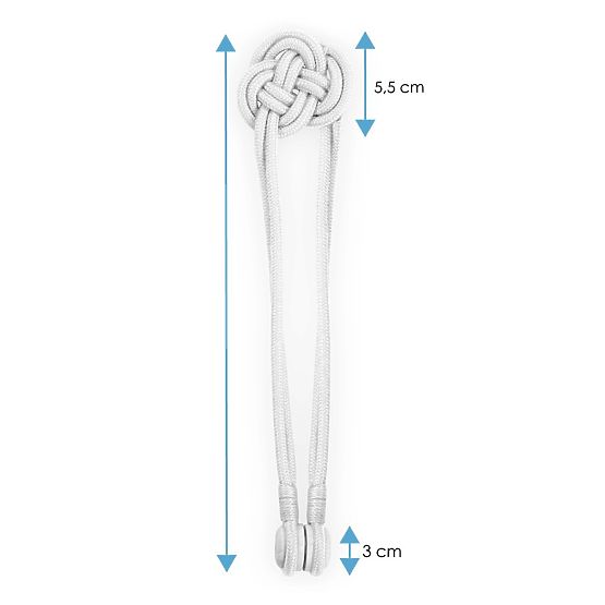 Zavese - dodatki EDMONTON barva indigo ameliahome
