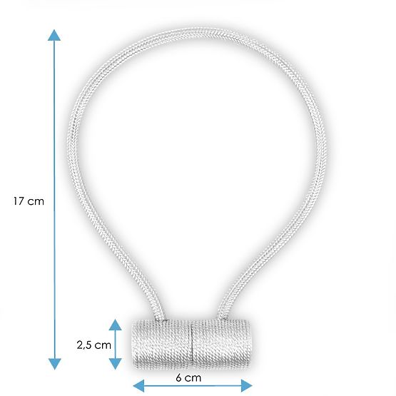 Zavese - dodatki HAMILTON barva svetlo modra ameliahome