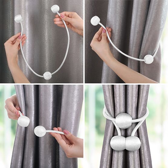 Zavese - dodatki MONTREAL barva lila ameliahome