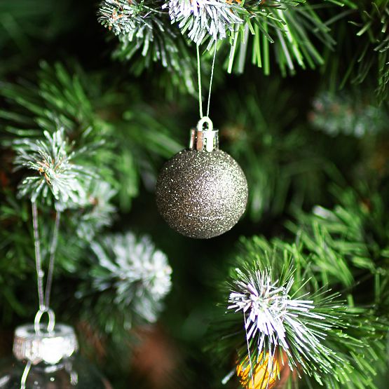 ZELENE BOŽIČNE KROGLE 34 KOSOV SYSD1688-027