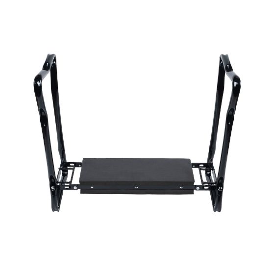 Zložljiv klečeči stol za delo na vrtu z orodnim pasom in 2 organizatorjema