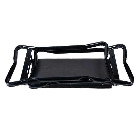 Zložljiv klečeči stol za delo na vrtu z orodnim pasom in 2 organizatorjema