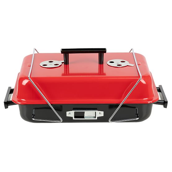 Zložljiv prenosni ogleni žar CAMPAL s pokrovom