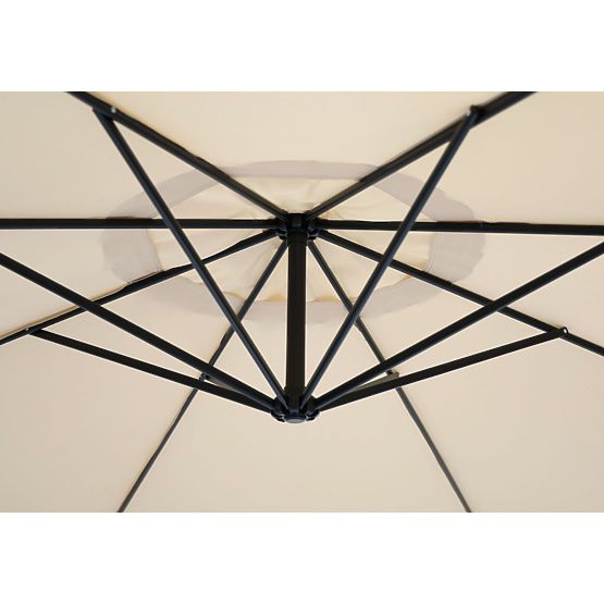 Zložljiv senčnik za teraso - bež