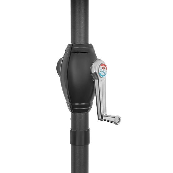 Zložljiv vrtni balkonski dežnik nastavljiv 210 cm bež