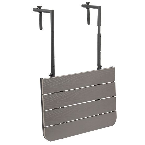 Zložljiva balkonska miza ARETTO siva