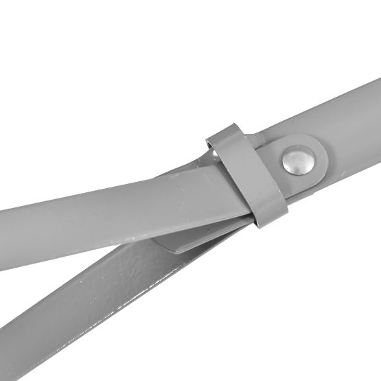 Zložljiva catering klop 180 cm bela