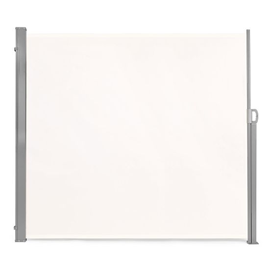 Zložljiva markiza 300x180 cm stranska roleta paravan za vrt na teraso bež