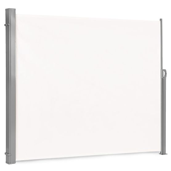 Zložljiva markiza 300x200 cm stranska roleta paravan za vrt na teraso bež