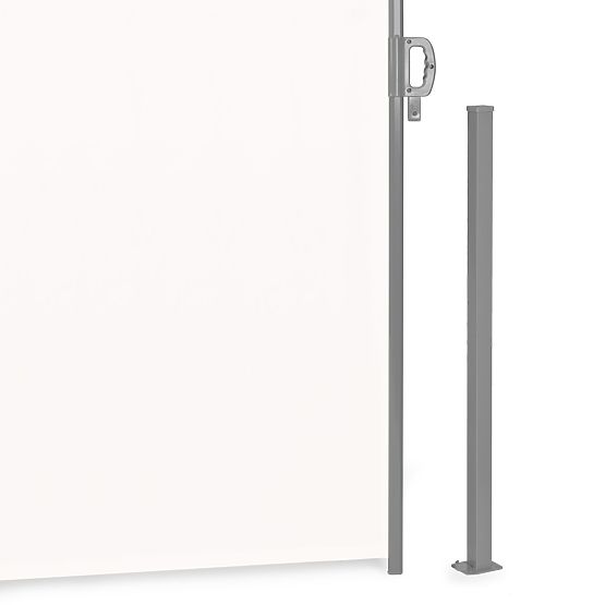 Zložljiva markiza 300x200 cm stranska roleta paravan za vrt na teraso bež