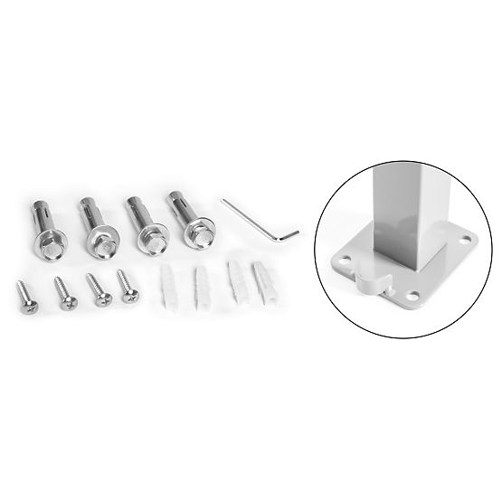 Zložljiva markiza 300x200 cm stranska roleta paravan za vrt na teraso bež