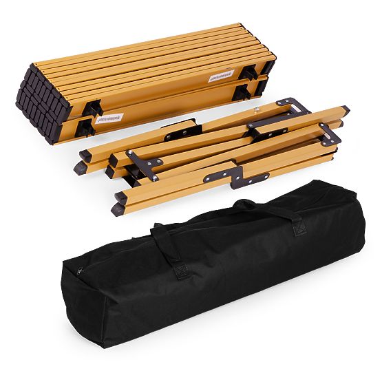 Zložljiva turistična miza 120x60 cm kamping z vrečko MultiGarden