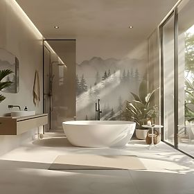 Akrilna samostoječa kad ROMA 170, Rea