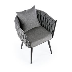 Relaksacijski fotelj AVATAR, pepelnato siv, Halmar