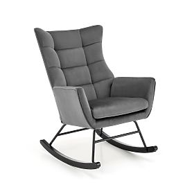 BAZALTO gugalni stol sivi (1p=1ks)