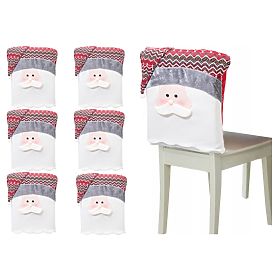 Božični prevleka za stol YX22020 6 kosov, Tutumi