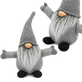 Božični škrat 35 cm YX045 SIV