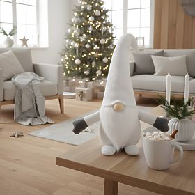 Božični škrat 35cm YX045 White