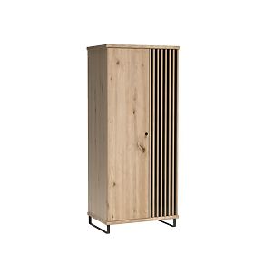 CALI garderobna omara z letvicami C1 artisan, Halmar