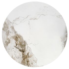 CECILIA konferenčna mizica bel marmor / siva / zlata (2p=1ks), Halmar