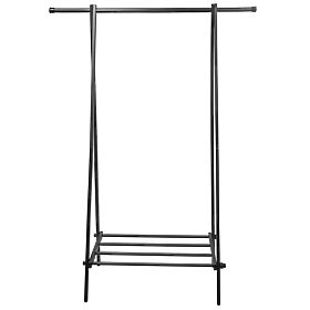 Črn obešalnik za oblačila, MODERNHOME