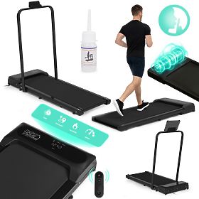 Domači tekaški trak z električnim nosilcem walking pad trening pod mizo 10 km/h ModernHome