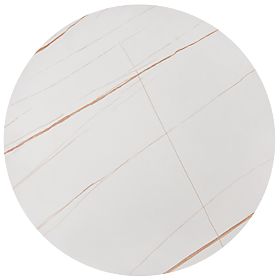 FATIMA komplet 2 mizic, beli marmor / zlata (1p=1kos)