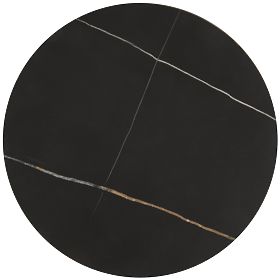FATIMA komplet 2 mizic, črni marmor / zlata (1p=1ks)