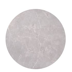 FLAMINGO komplet 2 mizic, pepelnati marmor/ črna (2p=1kos), Halmar