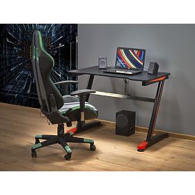 Gaming miza B40 črna / rdeča