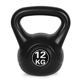 Kettlebell utež 12 kg za vadbo, krogla, utež, obremenitev, fitnes ModernHome
