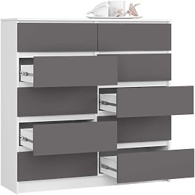 KOMODA K120 10SZ CLP PK BELA / SIVA